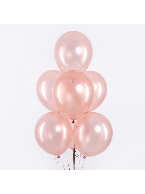 Воздушные шары латексные 12" «Розовое-золото», 100 шт.