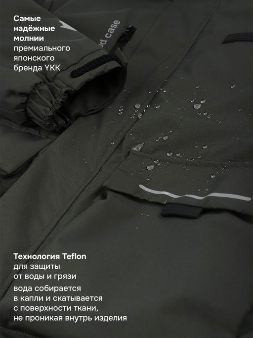 Парка п4м4326 хаки