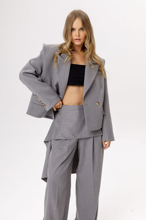 Жакет Pirs 6377 светло-серый