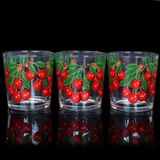 Стакан 3 штуки 250 мл Фруктово-ягодный / Д047/88 /уп 12/ низкий - Галеонтрейд фото 2