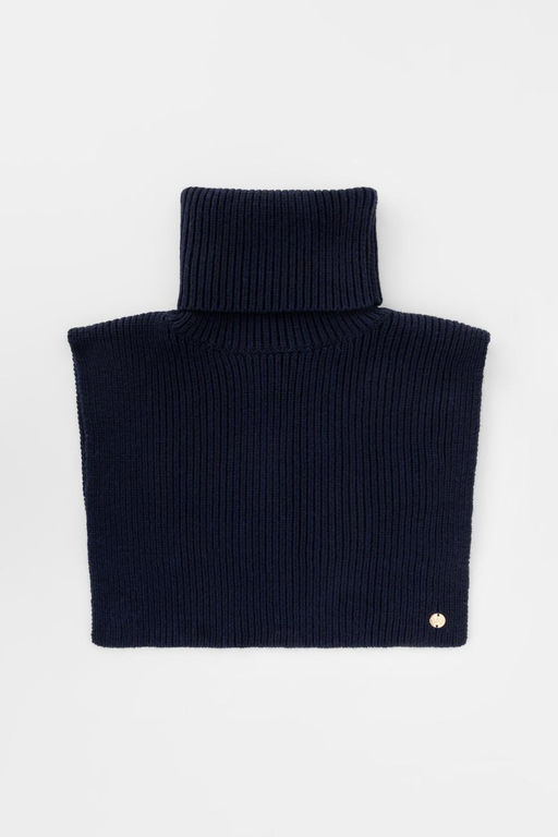 ЕВ 28004/24ш/темно-синий шарф-манишка жен