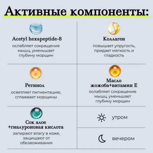 Укрепляющий крем для шеи и зоны декольте с гексапептидом 50г - Sadoer фото 3
