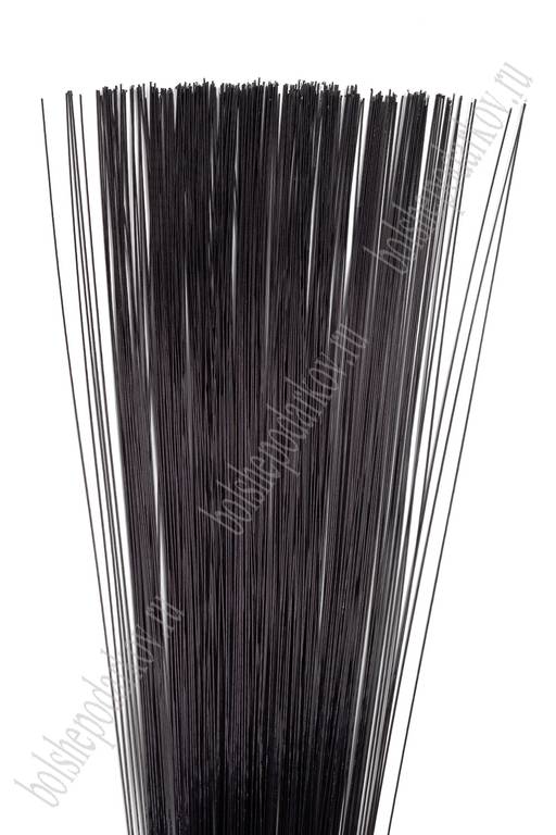 Проволока 1 мм*80 см (черный) SF-2340, 1 кг