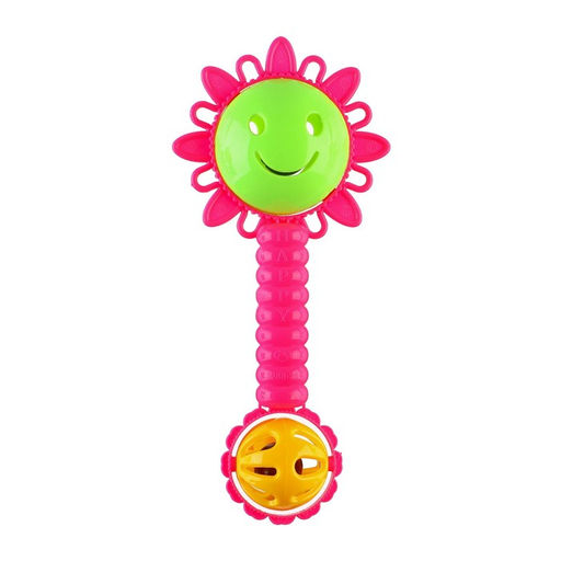 Погремушка Солнышко, цвет МИКС, Крошка Я  фото 2