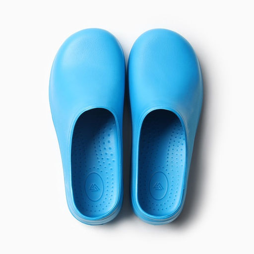 Галоши женские «Лаура» цвет василёк, размер 41