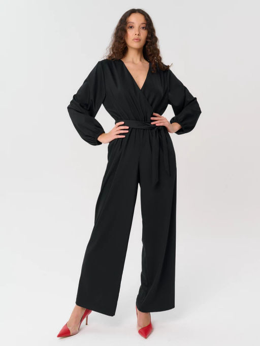 Комбинезон женский 12421-39002 black - Eleganzza фото 3