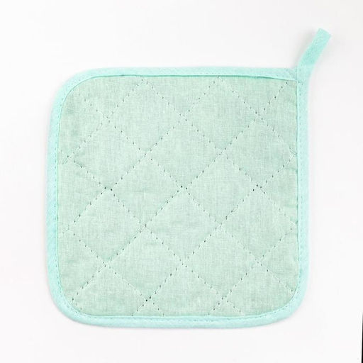 Цена за 2 шт. Прихватка Доляна Счастливая Пасха 17х17 см, 35% хл, 65% пэ, ватин 250 г/м2  фото 3