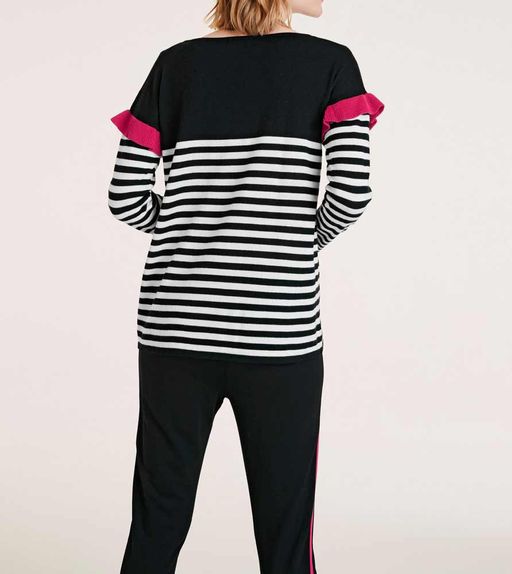 Пуловер, черно-белый - Ashley brooke фото 4