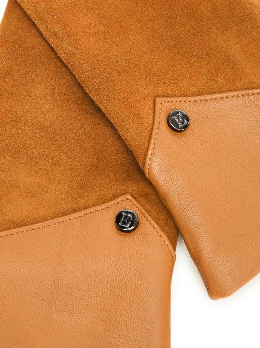 Перчатки женские ш+каш. IS04047 camel - Eleganzza фото 4