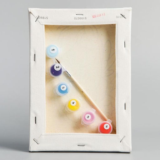 Картина по номерам для детей «Радуга», 21×15 см, My Little Pony