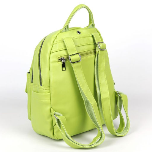 Женский рюкзак из эко кожи АО6851 Светло-Зеленый - Cidirro фото 3