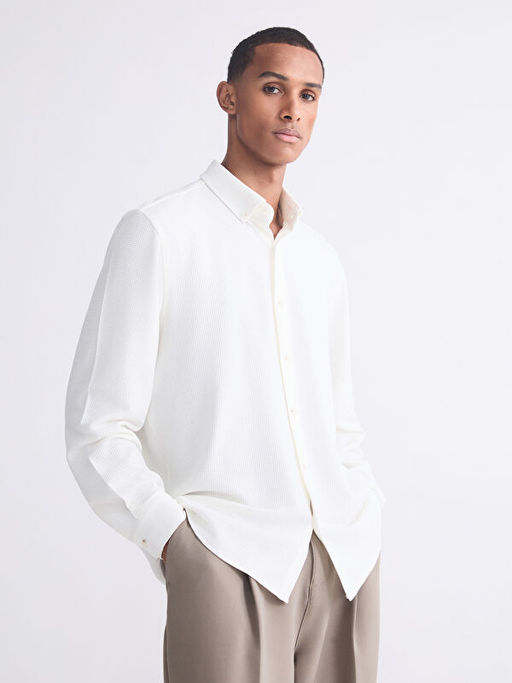 Regular Fit Uzun Kollu Erkek G?mlek