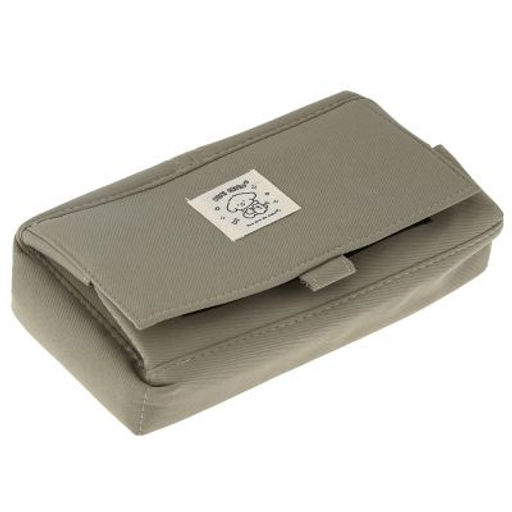 Косметичка-пенал 18,5х9х4см "Диво" 1 отделение, полиэстер, на подкладке, на липучке, цвет - фисташковый (Китай)