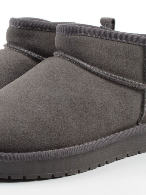 04-PF8300-5 GRAY Угги женские (натуральная замша, 100% шерсть)
