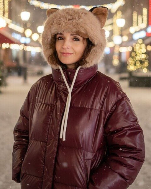 Шапка с ушками