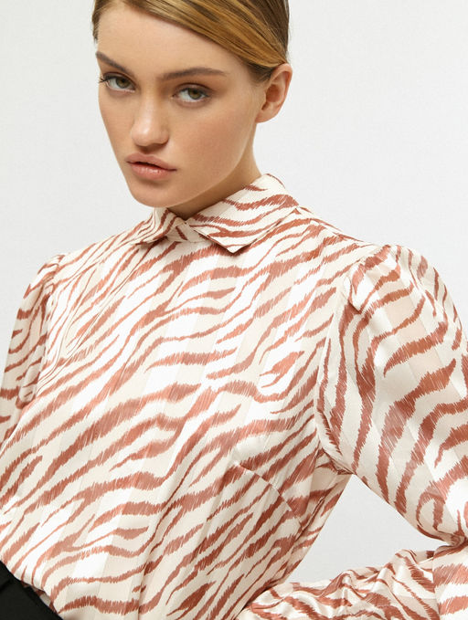 Conso/PR 200423 - brown Блуза