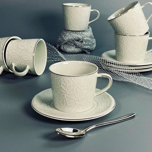 Чайный набор 12пр. 220мл в под.уп. Фарфор арт.305-337 /LENARDI/