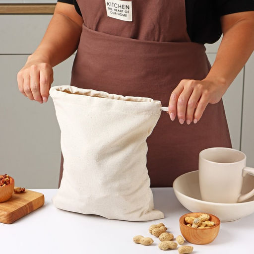 Мешочек для хранения Доляна, 25×30 см, лён