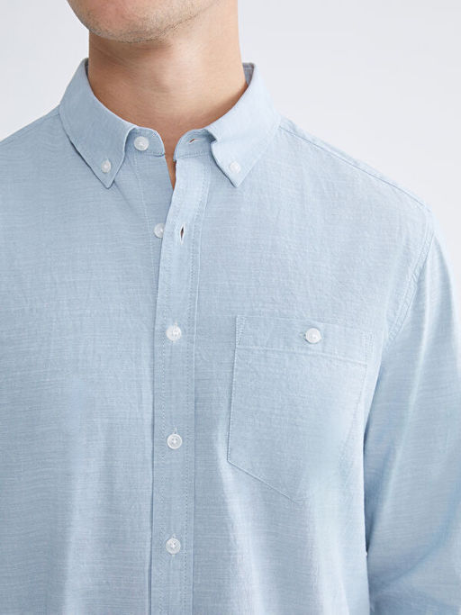 Regular Fit Uzun Kollu Erkek G?mlek