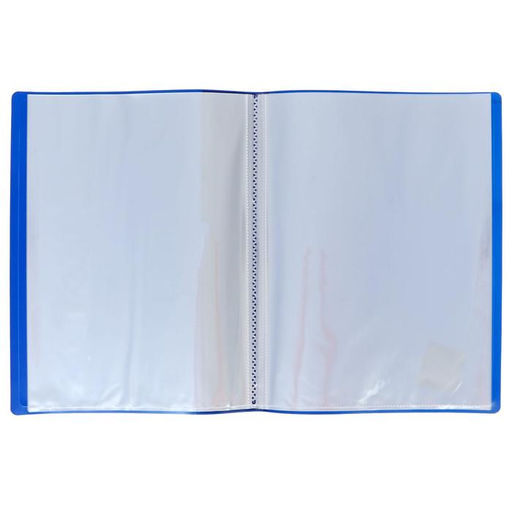 Папка с 30 вкладышами А4, 500 мкм, Calligrata, карман на корешке, черничная  фото 2