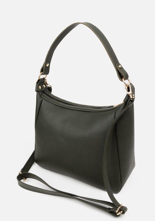 Сумка хобо из кожи №L123