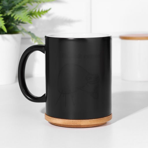 Кружка сублимация Папей, хамелеон, цвет черный, объем 320 мл - Дарим красиво фото 5