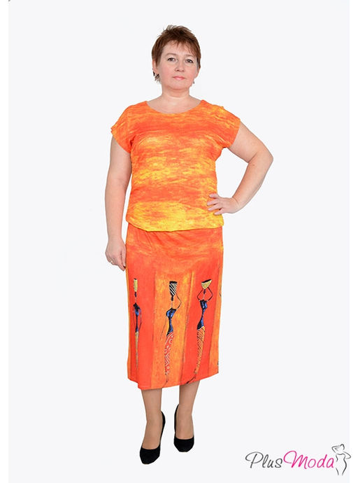 Костюм Модель №21 размеры 50-62 - Plusmoda фото 3