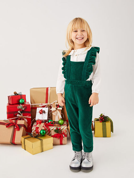 Bebe Yaka Uzun Kollu K?z Bebek G?mlek - Waikiki фото 3