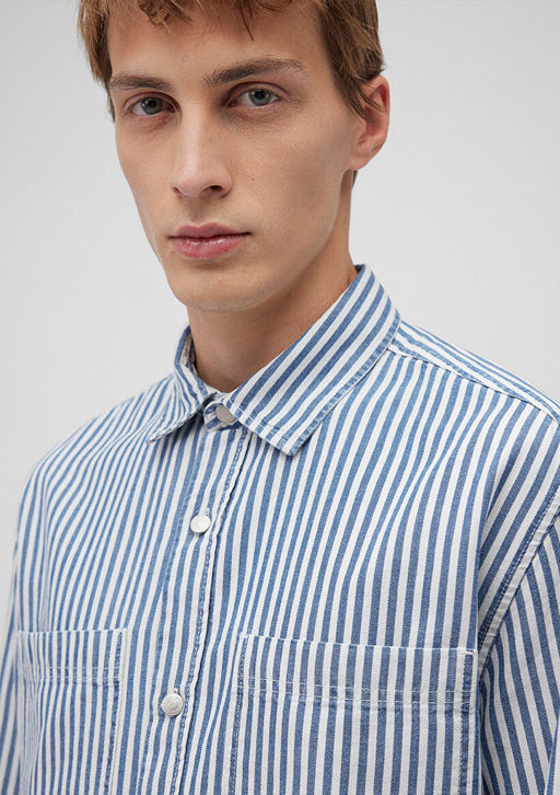 Mavi Cizgili Gomlek  фото 6