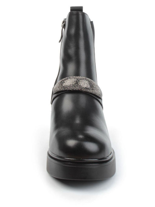 04-M904 987-31M-1 BLACK Ботинки зимние женские (натуральная кожа, натуральный мех) - Фабричный китай фото 8