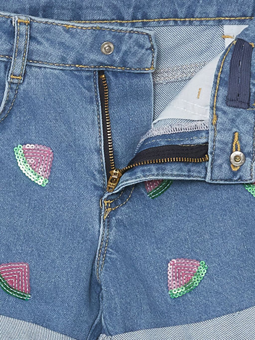 Nak??l? K?z ?ocuk Jean ?ort - Waikiki фото 2