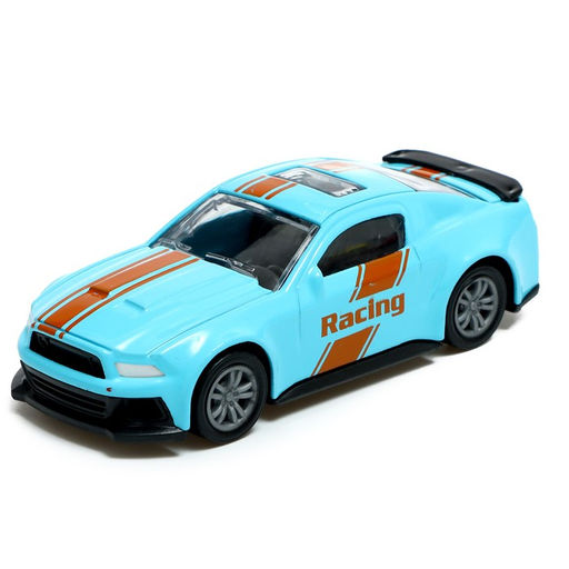 Машина металлическая Гоночная, инерция, цвет МИКС, в пакете - Simaland фото 7