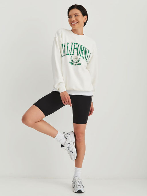 Свитшот CALIFORNIA свободного силуэта - NEVERLATE фото 4