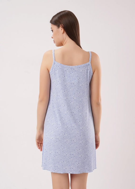 LS26-1226/1 Сорочка ночн. жен. Лазурь (ЧЗ)