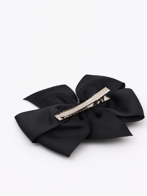 Бант для волос на заколке чёрный, Принцессы