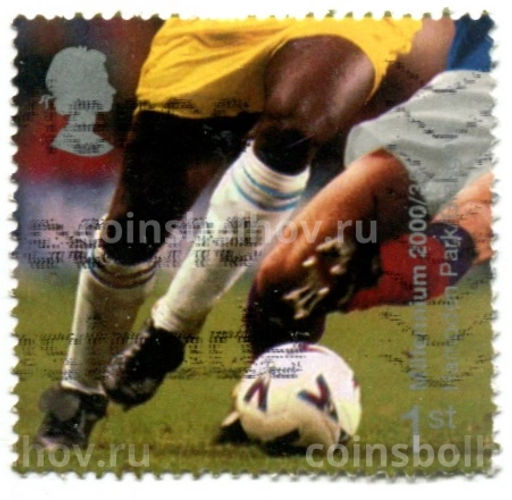 Марка Миллениум Хамден Парк(Глазго) 2000 год Великобритания
