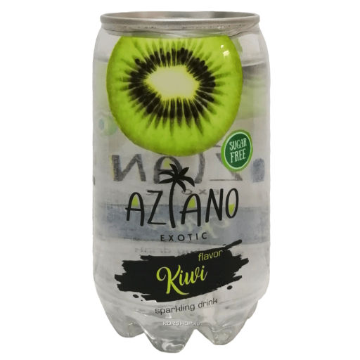 Газированный напиток со вкусом киви Sparkling Aziano (0 кал), 350 мл Акция
