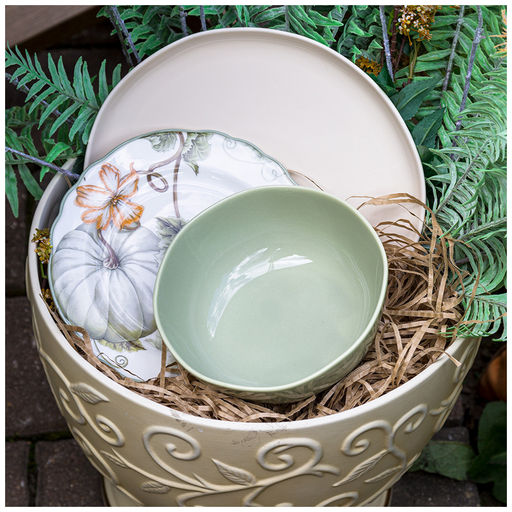 Цена за 4 шт. ТАРЕЛКА ОБЕДЕННАЯ LEFARD TRENDY 25 СМ КРЕМОВАЯ  фото 2