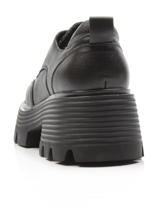 03-5931 BLACK Полуботинки женские (натуральная кожа)