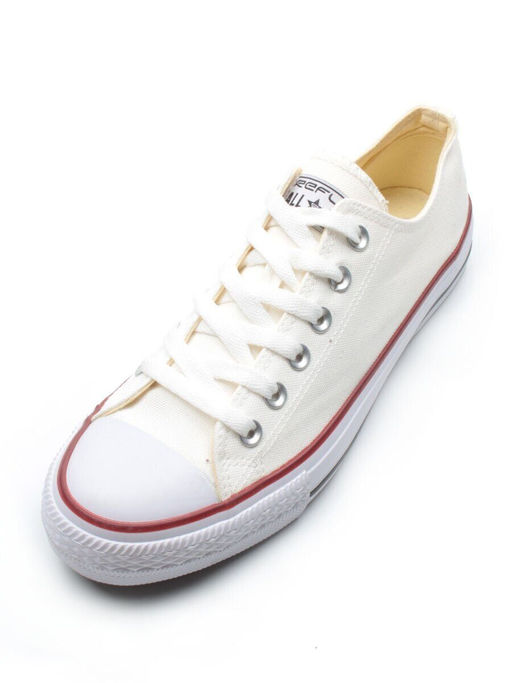 03-A555-2 WHITE Кеды мужские (текстиль)