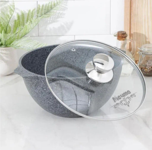 Казан для плова 4л АП Premium (grey),арт. 54901 /Мечта/  фото 13