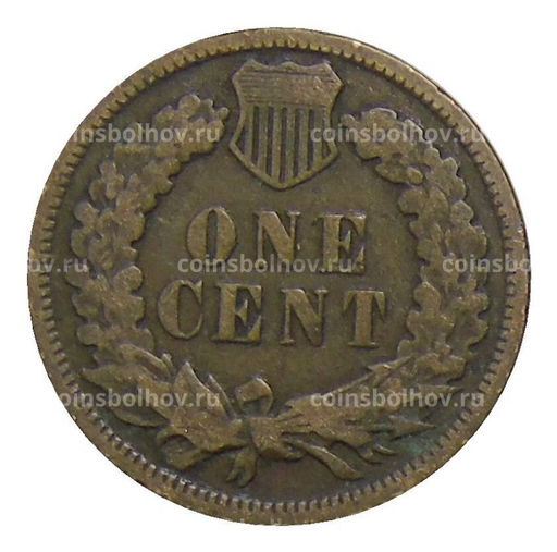 Монета 1 цент 1906 года США