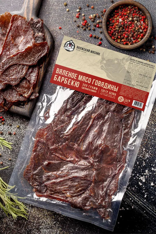 Говядина Джерки BBQ 300 гр, шт