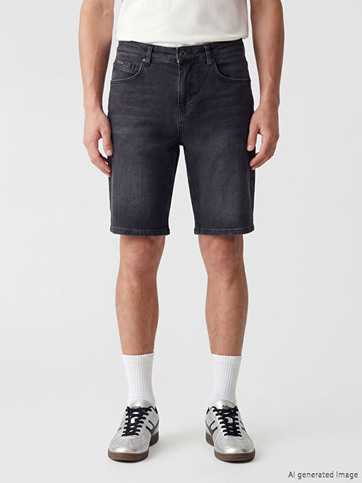 Шорты джинсовые мужские Slim Fit
