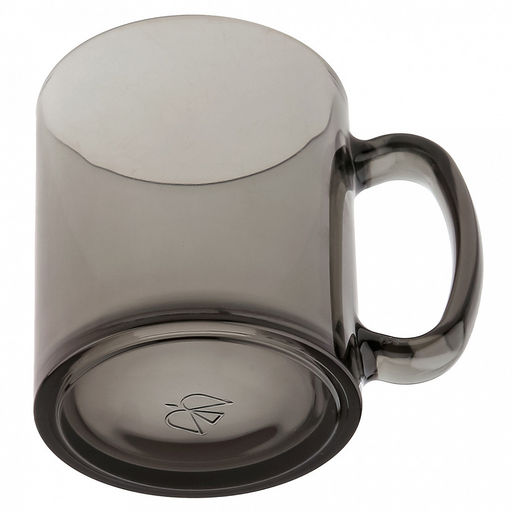 Кружка стеклянная Чайная 320мл, д8см, h9см, графит (Россия) - Домашняя мода фото 4