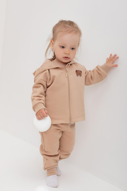 Crockid _ КР 400598/нежный бежевый к413 брюки д/дев яс