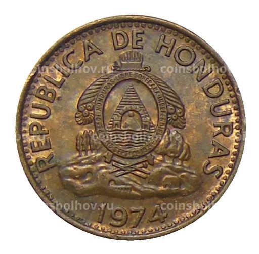 1 сентаво 1974 года Гондурас