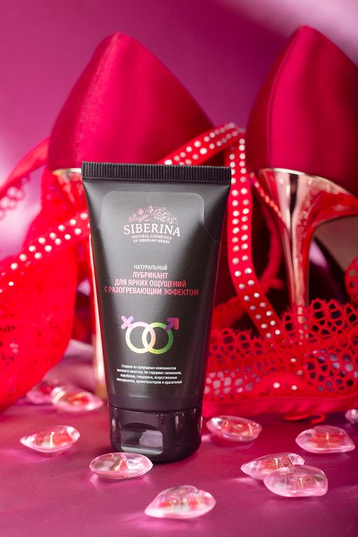 Лубрикант Для ярких ощущений с разогревающим эффектом - Siberina фото 3