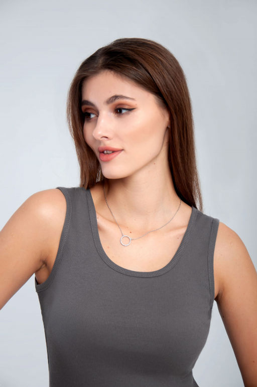 Арт. 9155/2 Пижама с шортами 42-50 (5 шт) Цвет:верх-темно-серый,низ-темно-серый