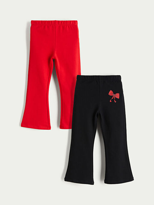 Beli Lastikli ?spanyol Pa?a K?z ?ocuk Tayt 2li